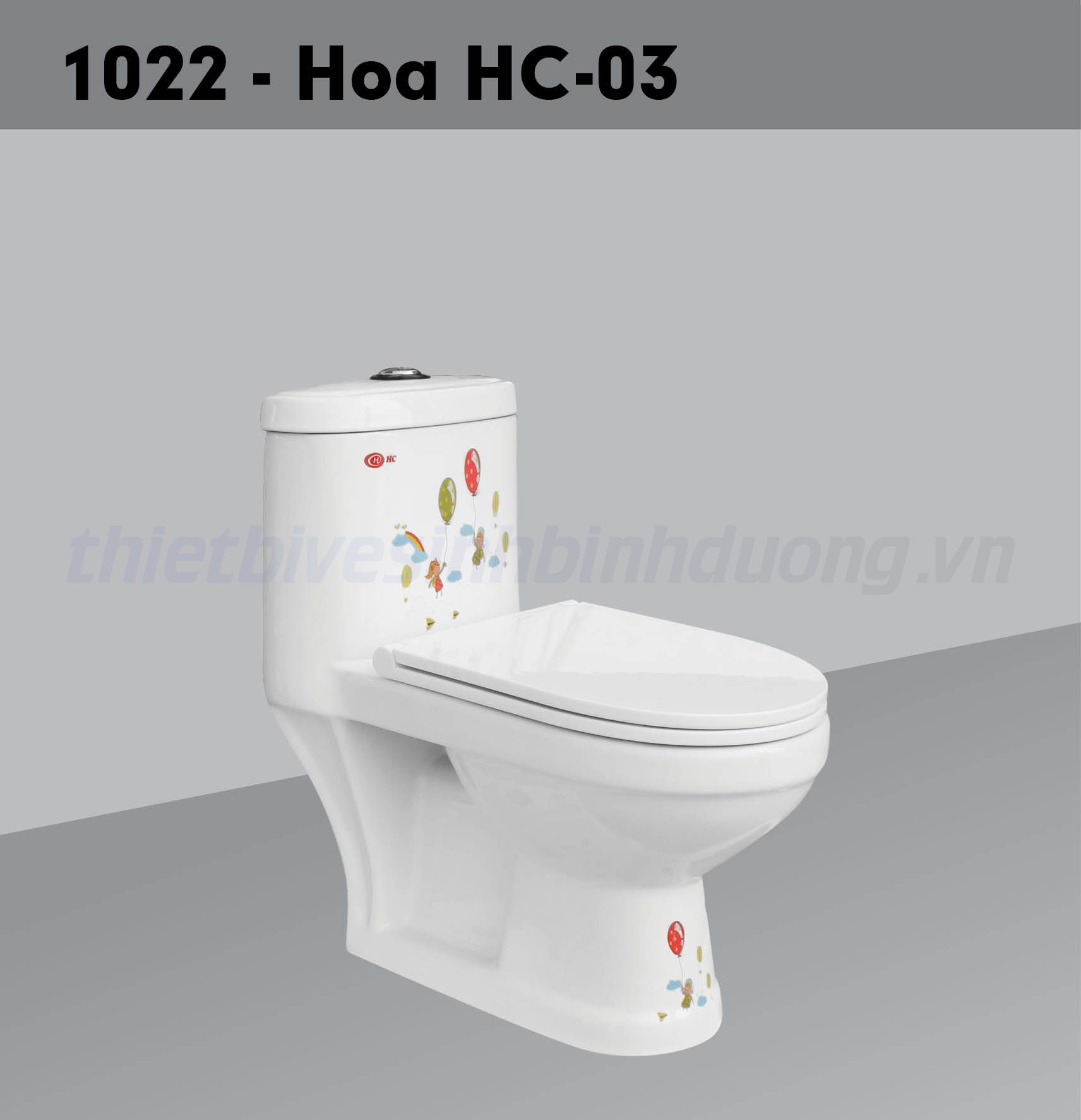 Bồn cầu sứ Hảo Cảnh HC 1022